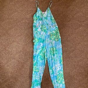 Lily Pulitzer floral jumpsuit - medium